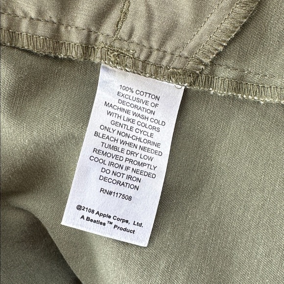 Junk Food X The Beatles Peace Love Utility Jacket - Picture 6 of 7